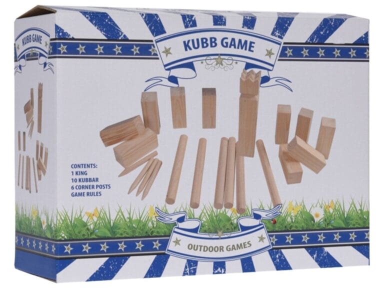 Houten Kubb Set