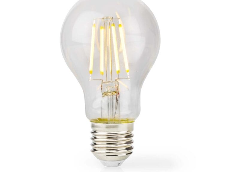 Nedis LBFE27A602 Led-filamentlamp E27 A60 7 W 806 Lm 2700 K Warm Wit Aantal Lampen In Verpakking: 1 Stuks