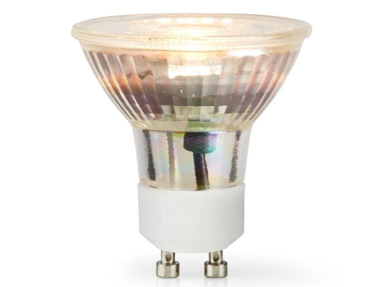 Nedis LBGU10P164 Led-lamp Gu10 Spot 4.5 W 345 Lm 2700 K Warm Wit Aantal Lampen In Verpakking: 1 Stuks