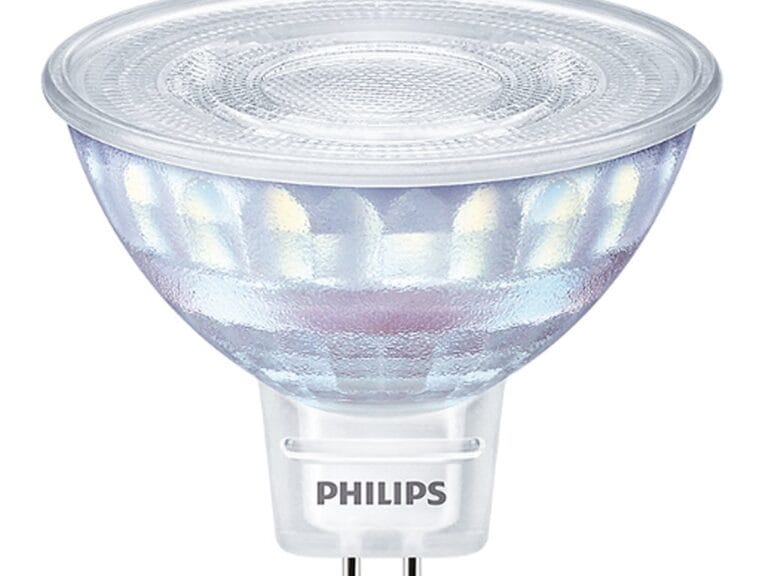 Philips LED-Verlichting Dimbare Spot Warm White GU5.3 50W