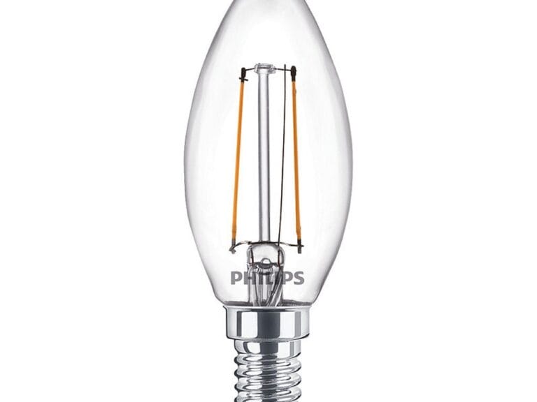 Philips LED Classic Kaarslamp 25W B35 E14 Warm Wit