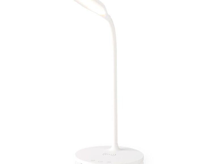Nedis LTLGQ3M2WT Led-lamp Met Draadloze Lader Dimmer - Op Product Led / Qi 10 W Met Dimfunctie Koel Wit / Natuurlijk Wit / Warm Wit 2700 - 6500 K
