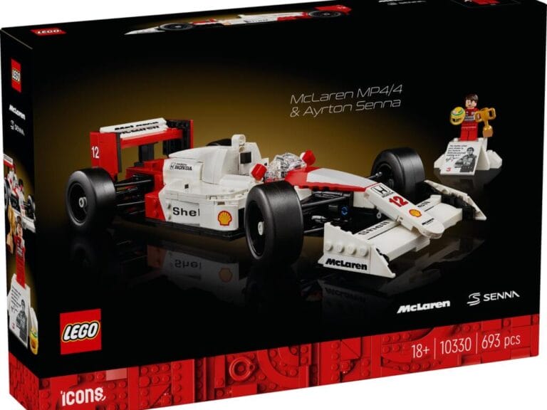 Lego Icons 10330 Mclaren MP4/4 en Ayrton Senna