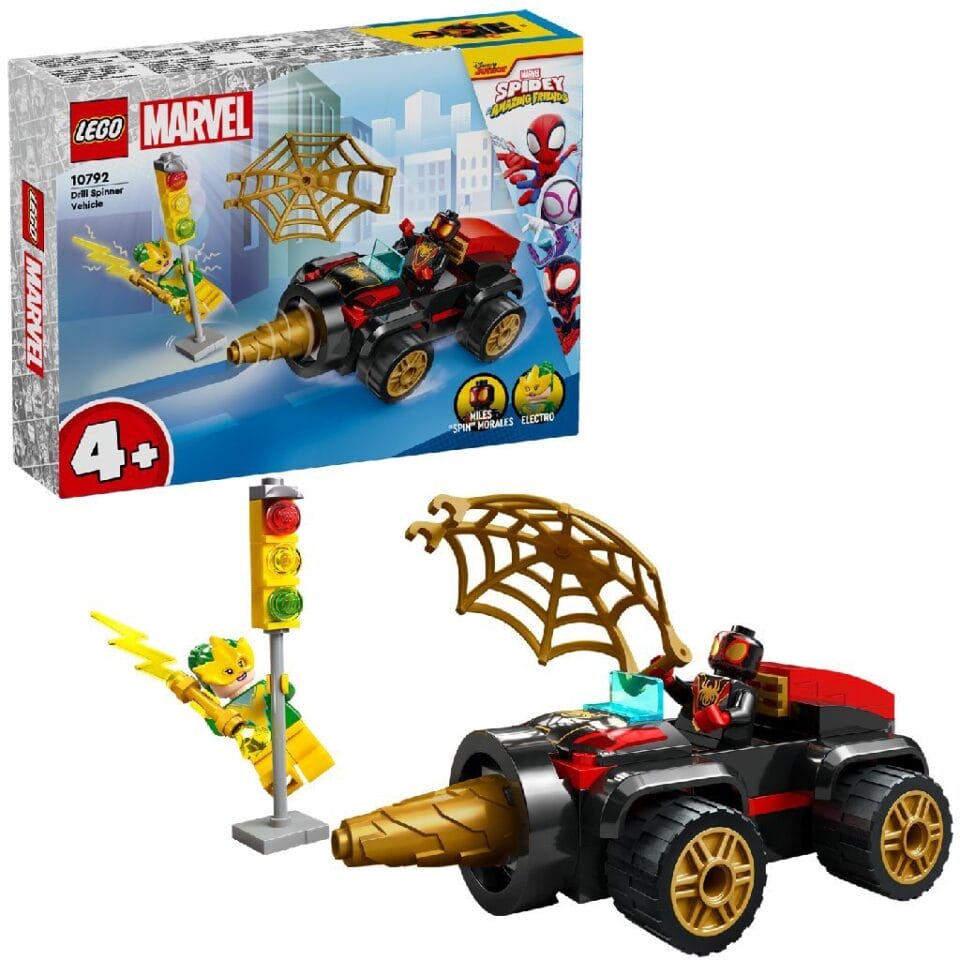 Lego Spidey 10792 Drill Spinning Vehicle