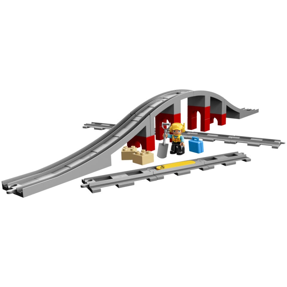 Lego Duplo 10872 Treinbrug en Rails 26-delig