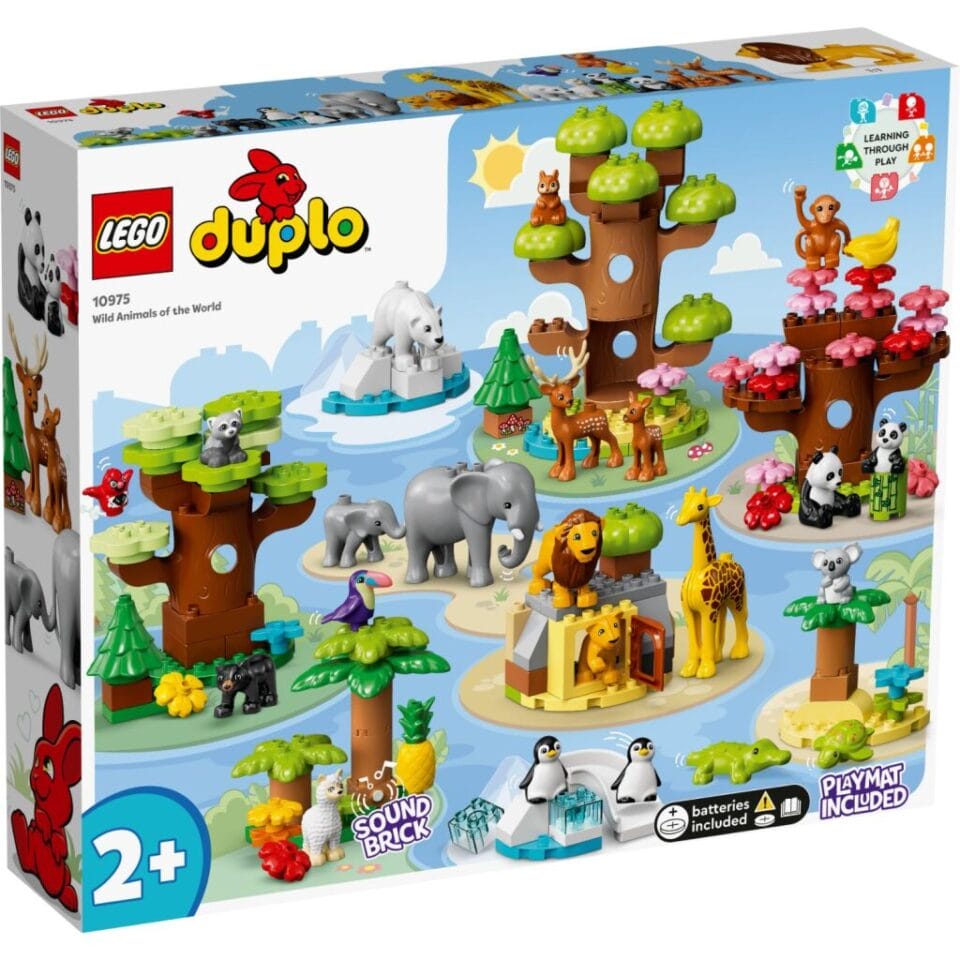 Lego Duplo 10975 Wilde Dieren van de Wereld + Geluid