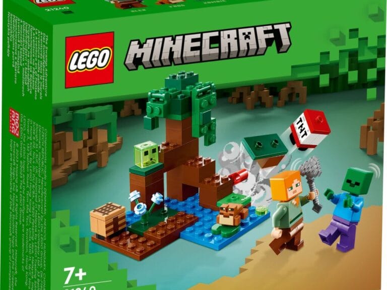 Lego Minecraft 21240 Het Moerasavontuur