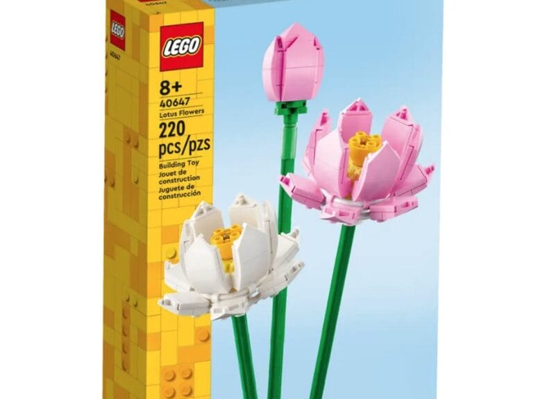 Lego Icons 40647 Botanical Flowers Lotus Flowers