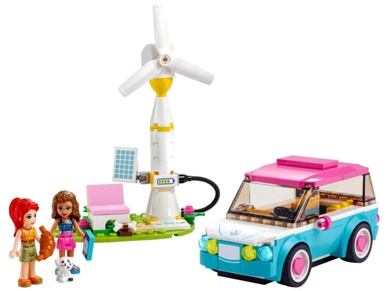 Lego Friends 41443 Olivia's Electrische Auto