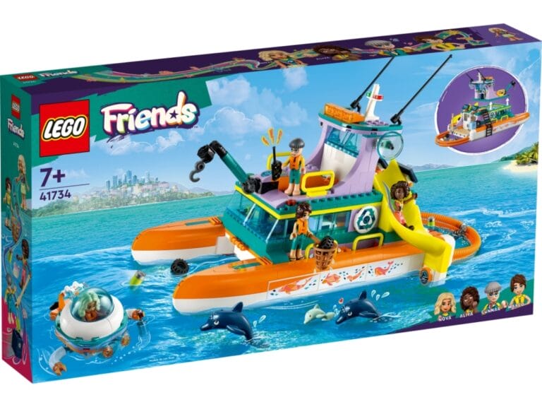 Lego 41734 Friends Reddingsboot op Zee