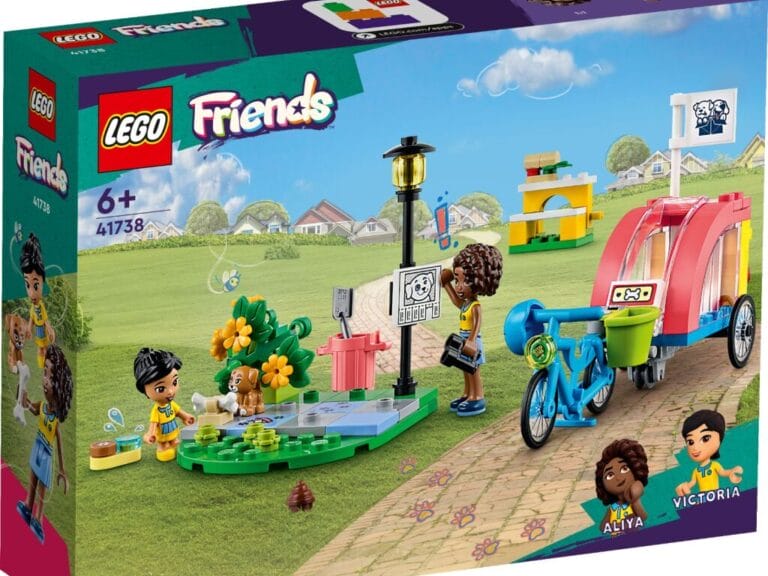 Lego Friends 41738 Honden Reddingsfiets