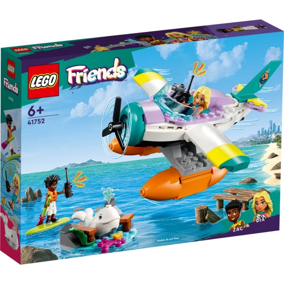 Lego Friends 41752 Reddingsvliegtuig op Zee