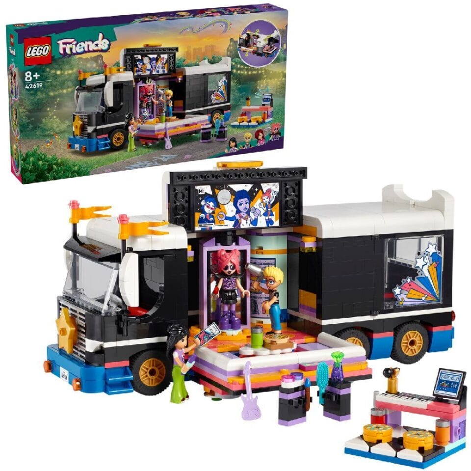 Lego Friends 42619 Toerbus van Popster