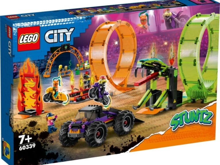 Lego City Stuntz 60339 Dubbele Looping Stuntarena