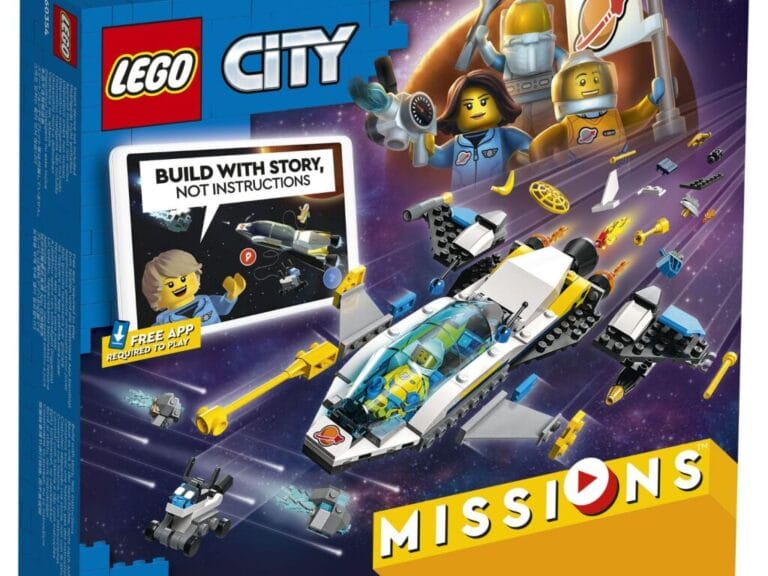 Lego City 60354 Missions Ruimteschip voor Verkennings Missies Mars