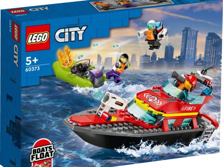 Lego City 60373 Reddingsboot Brand