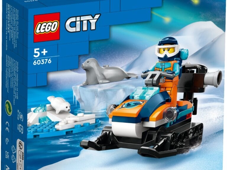 Lego City 60376 Sneeuwscooter voor Poolonderzoek