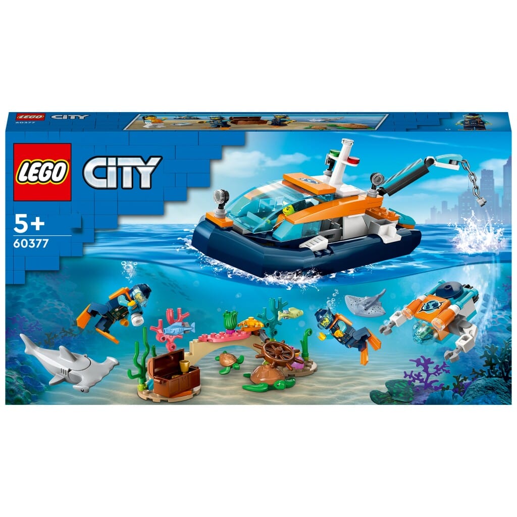 Купите исследовательскую подводную лодку Lego City (60377) на Vilior.com!  Вени, Види, Вилиор