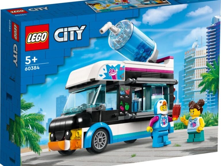 Lego City 60384 Pinguïn Slush Truck