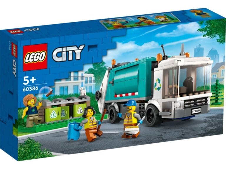 Lego City 60386 Recycle Vrachtwagen