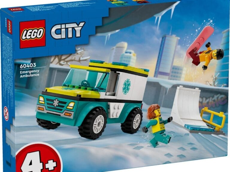 Lego City 60403 Ambulance en Snowboarder