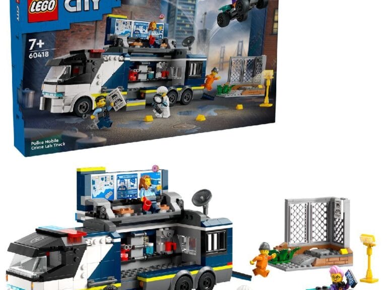 Lego City 60418 Politielaboratorium in Truck