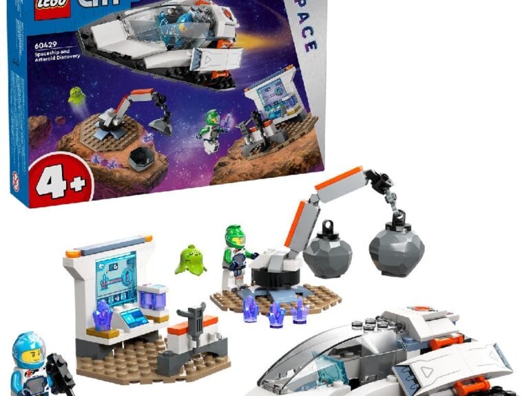 Lego City 60429 Space Ruimteschip en Ontdekking van Asteroïde