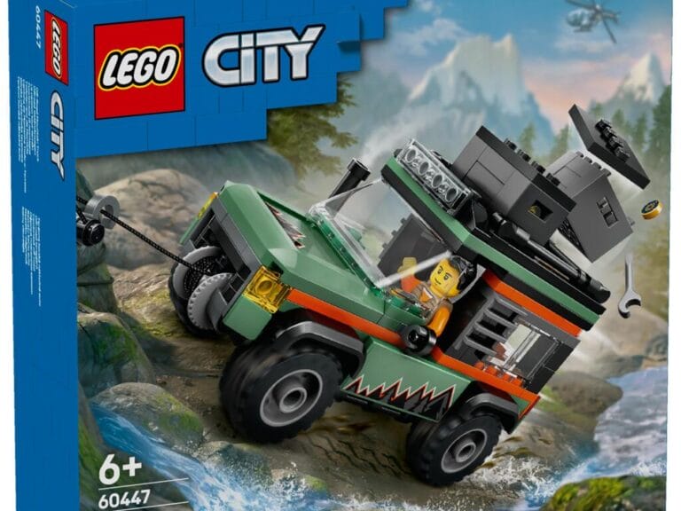 Lego City 60447 Great Vehicles 4x4 Terreinwagen voor in de Bergen