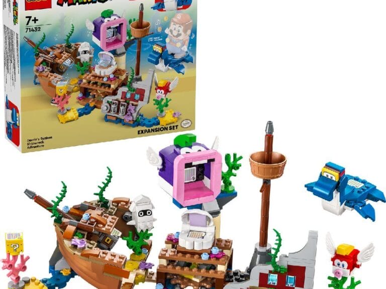 Lego Super Mario 71432 Dorries Gezonken Scheepswrak