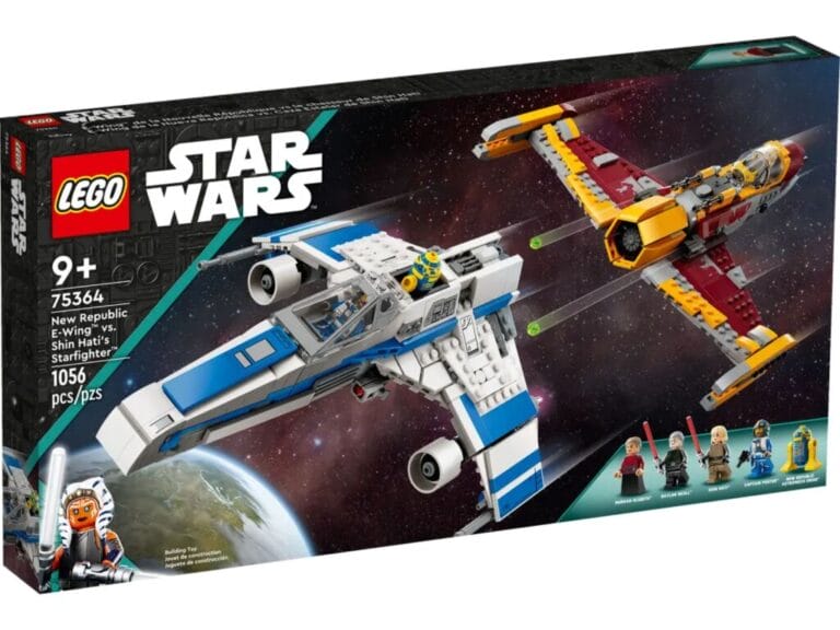Lego Star Wars 75364 New Republic E-Wing vs Shin Hati's Starfighter