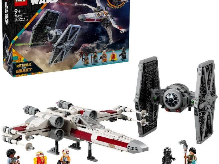 Lego Star Wars 75393 TIE Fighter en X-Wing