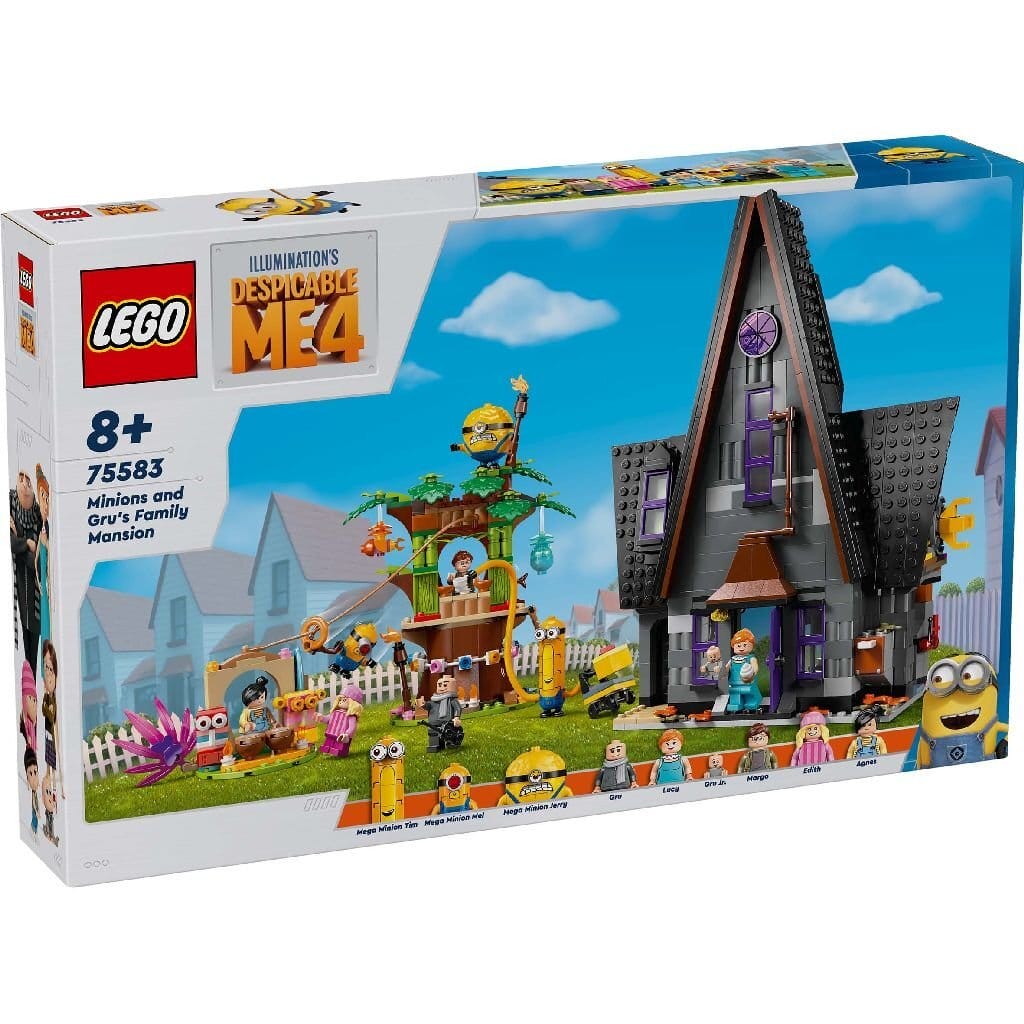 Купите LEGO Minions 75583 Дом Миньонов и Грю на Vilior.com! Вени, Види,  Вилиор