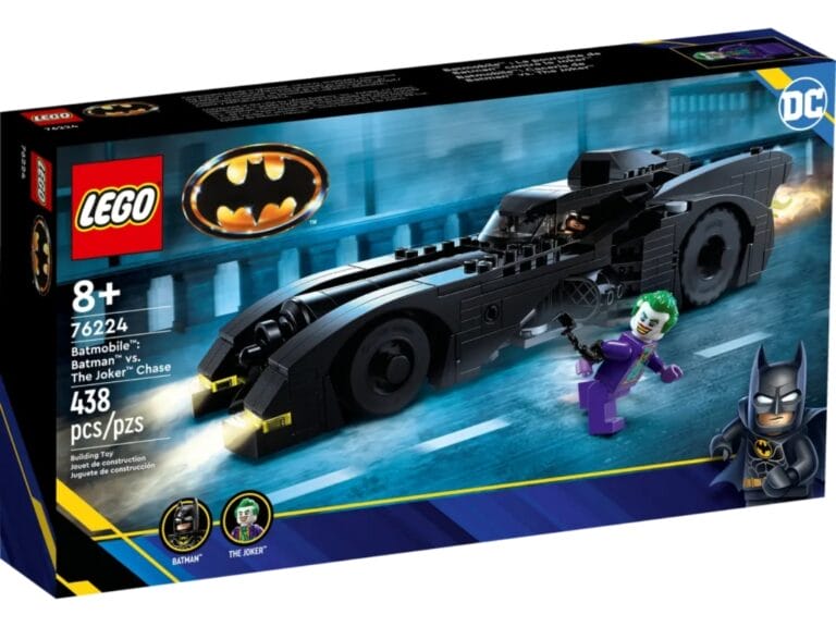 Lego Super Hero 76224 Batmobile Batman vs The Joker Achtervolging