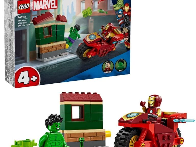 Lego Super Heroes 76287 Marvel Iron Man With Bike