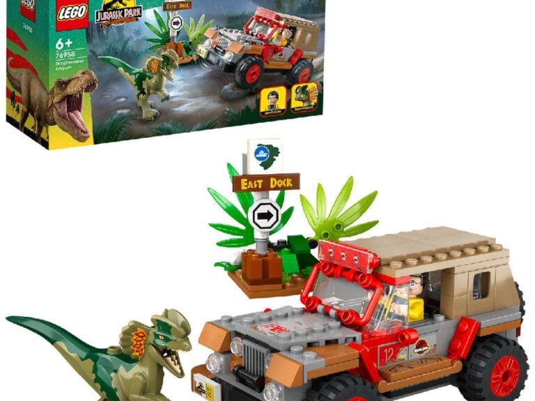 Lego Jurassic Park 76958 Dilophosaurus Hinderlaag