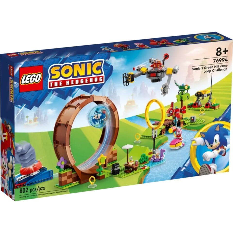 Lego Sonic The Hedgehog 76994 Sonics Green Hill Zone Loopinguitdaging