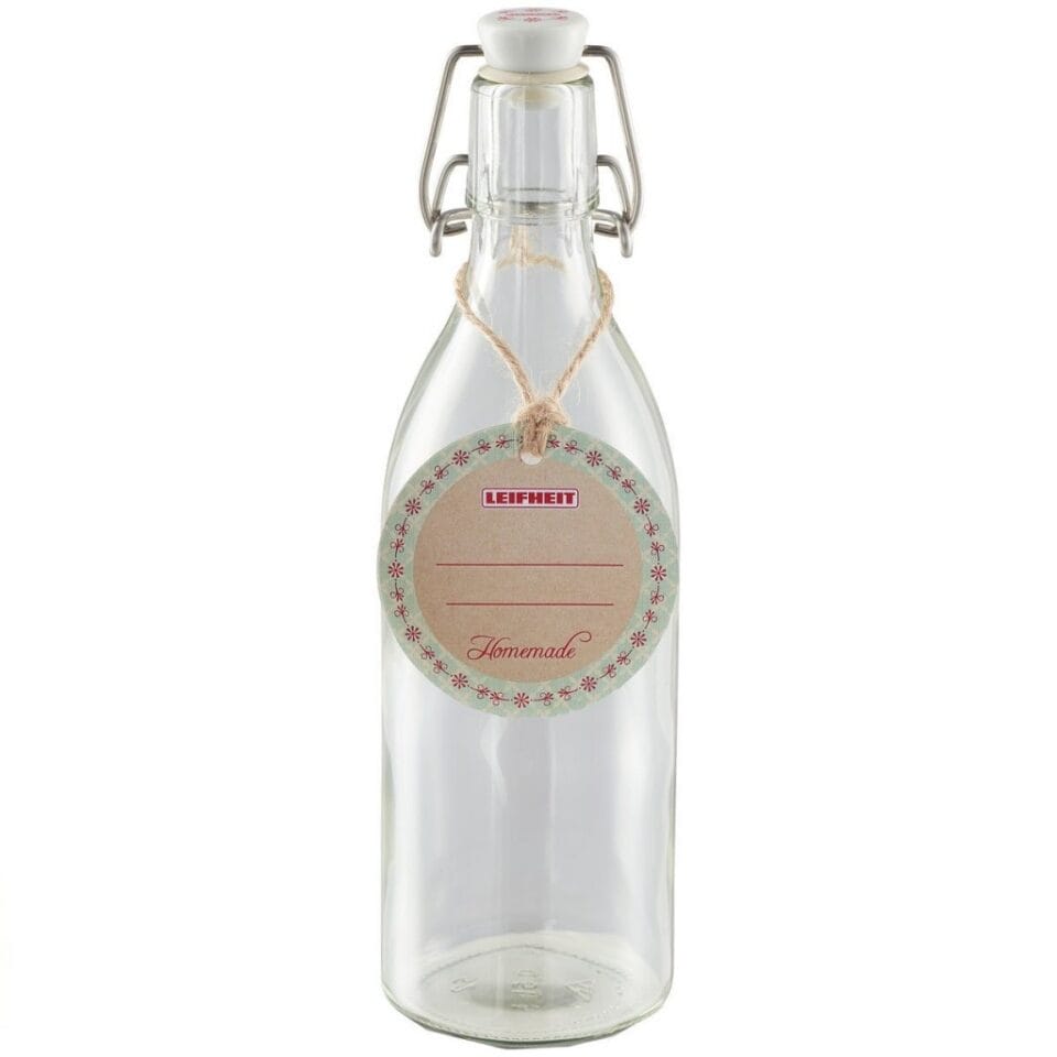 Leifheit 3187 Ronde Weckfles 500 ml Glas/RVS