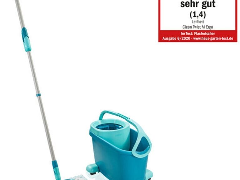 Leifheit Clean Twist M Ergo Mobiel Vloerwisser Set Turquoise