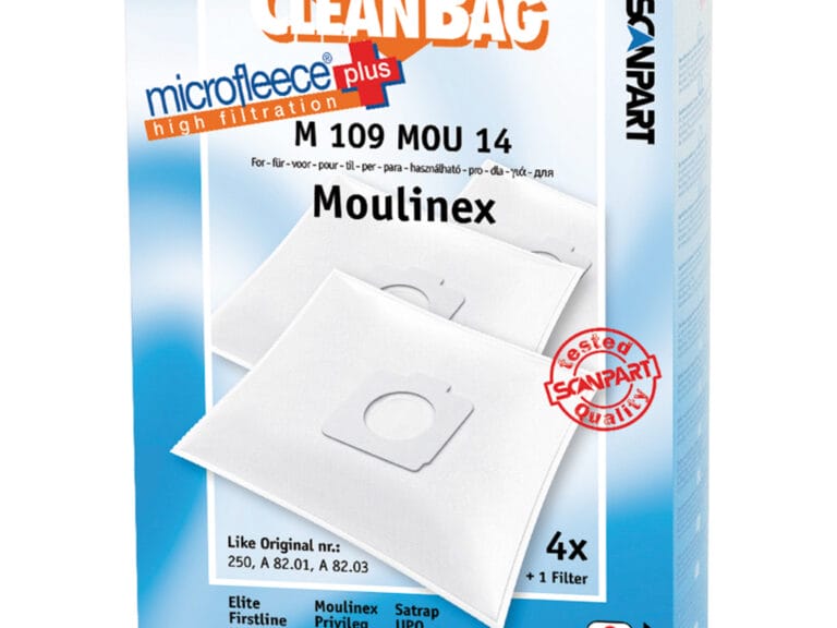 Scanpart Microfleece+ Stofzak Moulinex Compact