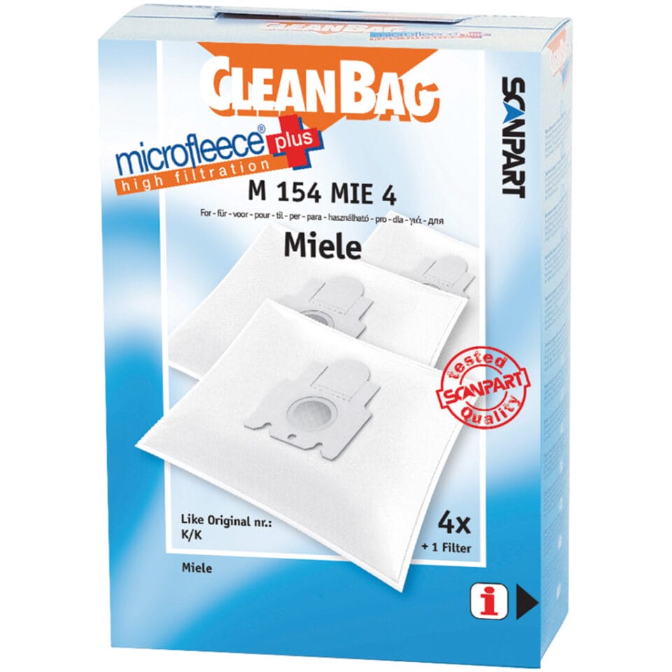 Scanpart Microfleece+ Stofzak Miele S140-s168 K