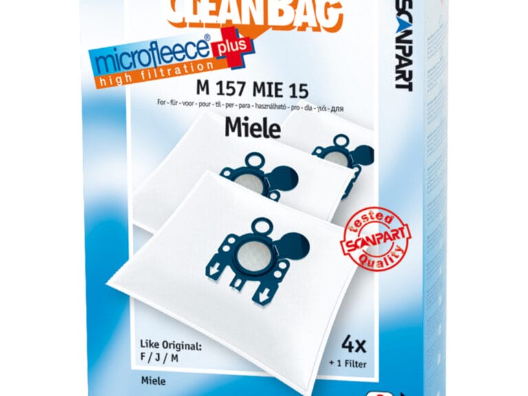 Scanpart M157MIE15 Microfleese Stofzak Miele F/J/M 4stuks
