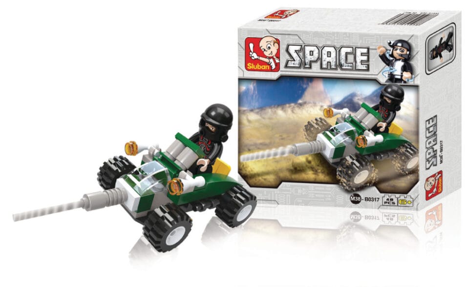 Sluban M38-B0317 Space Quad 48-delig