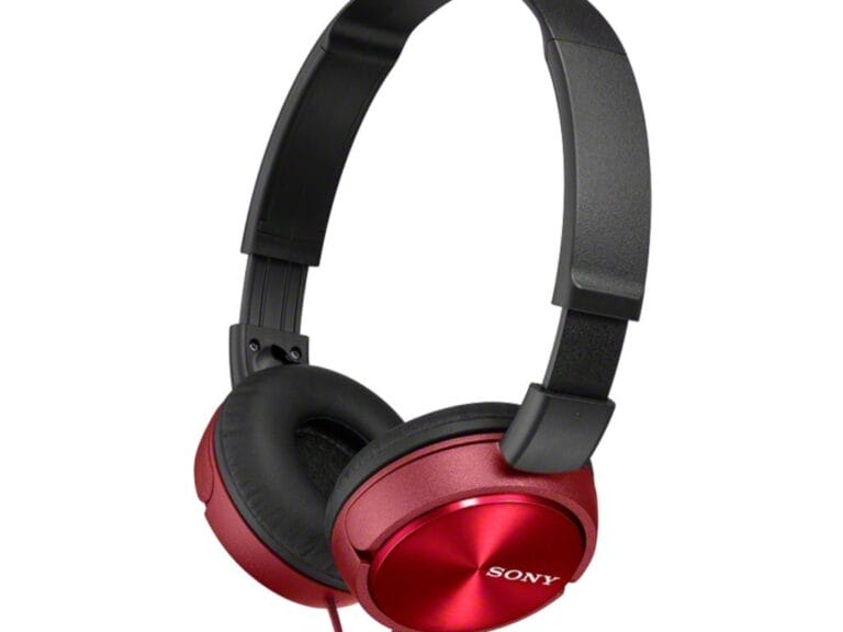 Sony MDRZX310R Hoofdtelefoon Rood/Zwart