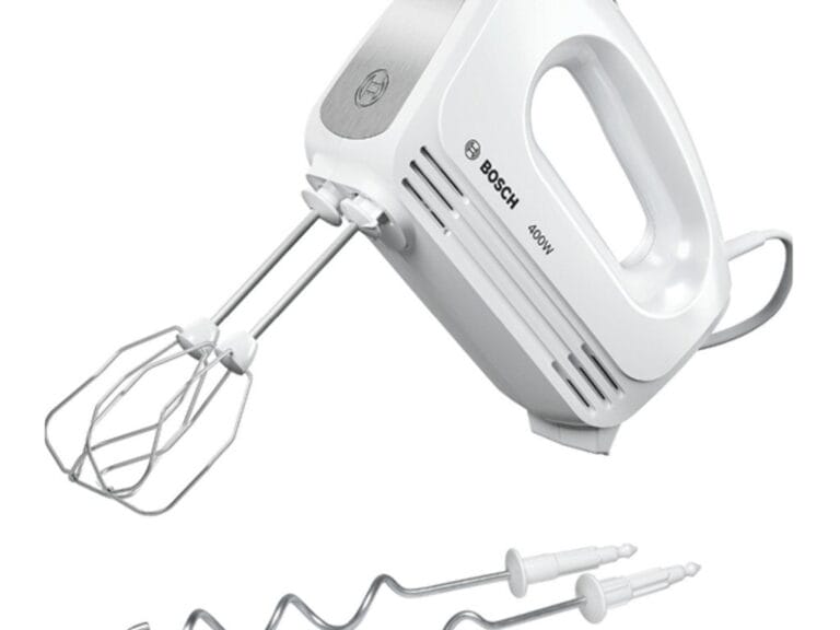 Bosch MFQ24200 CleverMixx Handmixer 400W Wit/Zilver