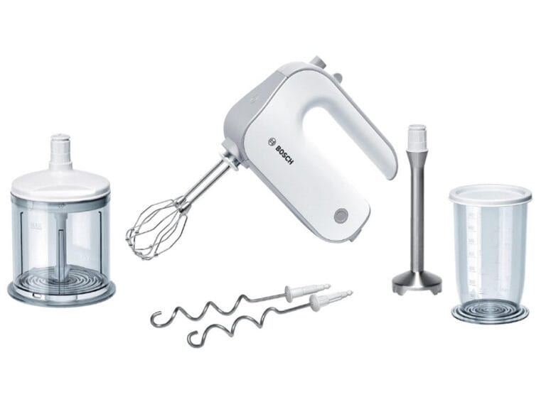 Bosch MFQ4080 Premium Handmixer Set Wit/Grijs