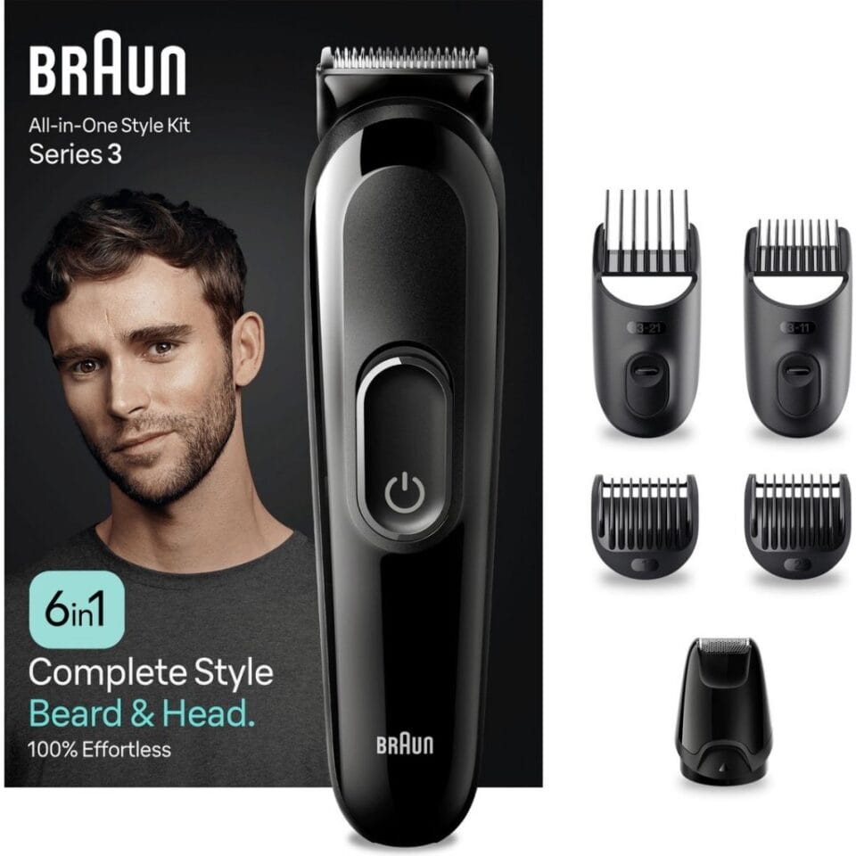 Braun MGK3420 Braun Series 3 Multigroomer Zwart