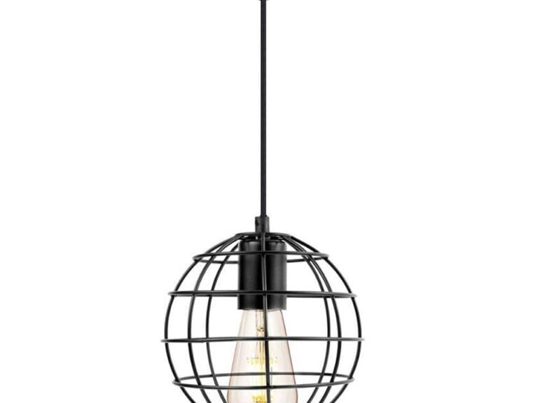 Homestyle Pro MK010-B Industriële Hanglamp 19x15 cm Zwart/Metaal