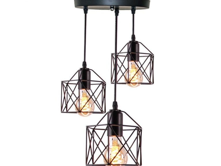 Homestyle Pro MK019-B Industriële Hanglampen Zwart/Metaal