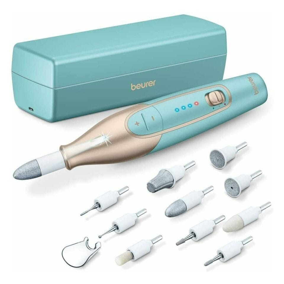 Beurer MP84 Oplaadbare Manicure- en Pedicureset Mintgroen/Goud