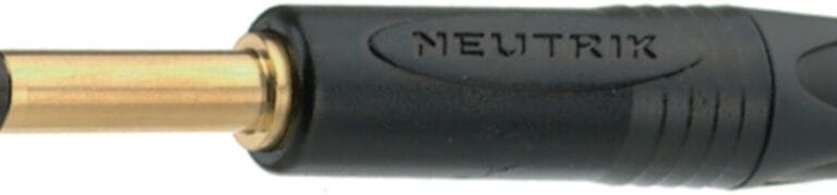 Neutrik NTR-NP2X-B Jack Plug 6.35 Mm 2p